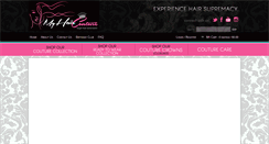 Desktop Screenshot of myhaircouture.com
